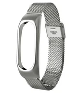 Akcesoria do smartwatchy - Elegancka Bransoleta Stalowa Do Xiaomi MI Band 2 - miniaturka - grafika 1