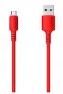 Kable komputerowe i do monitorów - SOMOSTEL SOMOSTEL KABEL USB TYP-C 3A SOMOSTEL CZERWONY 3100MAH QUICK CHARGER 1.2M POWERLINE USB-C SMS-BP06 MACARON SMS-BP06 3100MAH RE SMS-BP06 RED - miniaturka - grafika 1