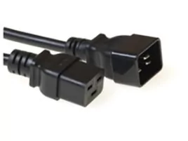 Kabel zasilający MicroConnect Power Cord C19 C20 16A 0.5m PE141505 - Kable komputerowe i do monitorów - miniaturka - grafika 1