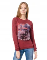 Bluzy damskie - Cienka Bluza Damska Dresowa Bawełniana 5012-02 r M - miniaturka - grafika 1