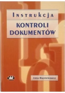 Instrukcja kontroli dokumentów Irena Majsterkiewicz - Biznes - miniaturka - grafika 1