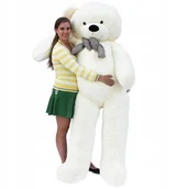 Maskotki i pluszaki - DUŻY MIŚ WIELKI PLUSZOWY OGROMNY PLUSZAK MASKOTKA GIGANT 200cm PREZENT - miniaturka - grafika 1