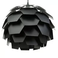 Lampy sufitowe - Beliani Lampa wisząca Lampa wisząca czarna SEGRE 28147 - miniaturka - grafika 1
