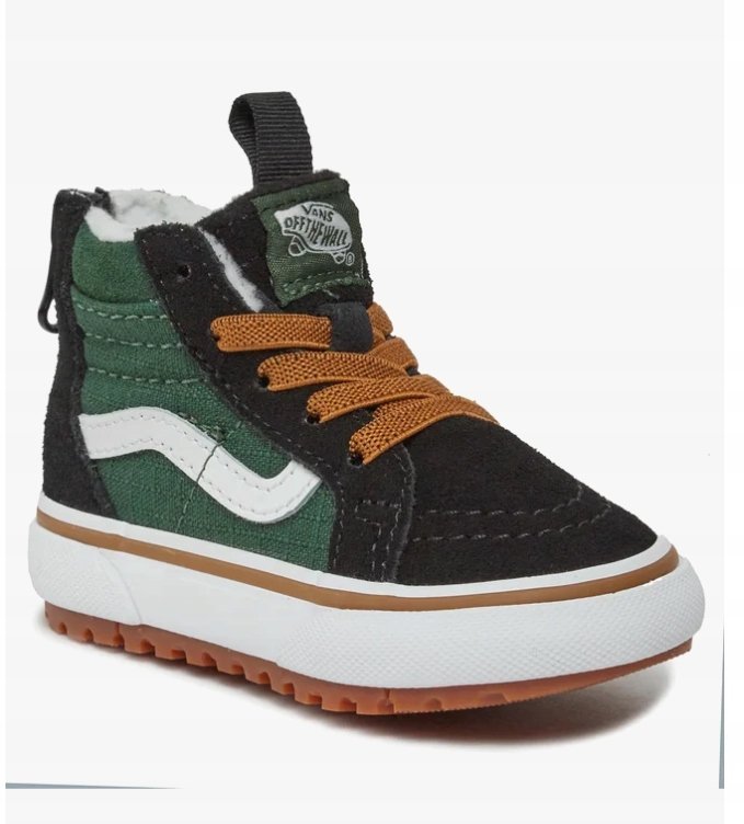 VANS TRAMPKI DZIECIĘCE WYSOKIE OCIEPLANE ZE SKÓRĄ 23,5 1JIF