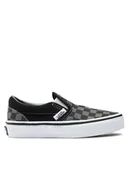 Buty dla dziewczynek - Vans Tenisówki Uy Classic Slip-On VN000ZBUEO01 Czarny - miniaturka - grafika 1