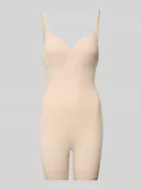 Body - Body z dekoltem w serek i regulowanymi ramiączkami - miniaturka - grafika 1