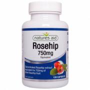 Suplementy naturalne - Natures AID Aid Rosehip 750 mg 120 kap dzika róża ND125740 - miniaturka - grafika 1