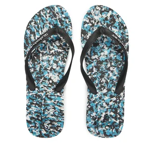 Japonki Quiksilver AQYL101309 Czarny - Klapki i japonki męskie - miniaturka - grafika 1