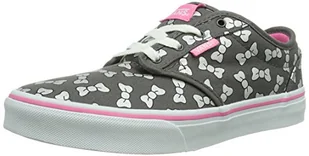 Vans Z ATWOOD (BOWTIE) GRAY/W, dziewczęce sneakersy, Szary Bowtie Gray W Eox, 35 EU - Buty dla dziewczynek - miniaturka - grafika 1