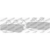 Klocki hamulcowe - Klocki hamulcowe - komplet FERODO RACING FDB677EF - miniaturka - grafika 1
