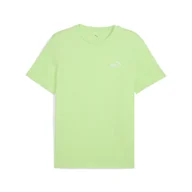 Koszulki sportowe męskie - Męska koszulka Essentials z małym logo No. 1 PUMA Spring Fern Green - miniaturka - grafika 1