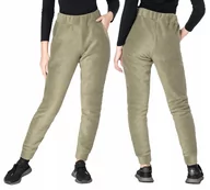 Dresy damskie - Ciepłe Spodnie Polarowe Dresowe Damskie JRX4-5 r S - miniaturka - grafika 1