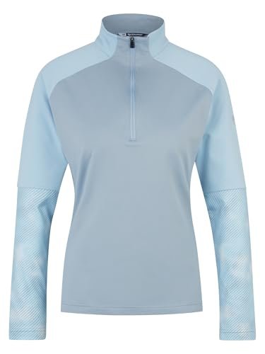Ziener Damska bluza narciarska, bluza narciarska, koszulka funkcyjna, ciepła, elastyczna
