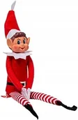 Ozdoby bożonarodzeniowe - Elf On The Shelf Psotnik Figurka Elfa Skrzat Krasnal Świąteczny Adwentowy - miniaturka - grafika 1