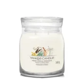 Świece - Yankee Candle Świeca Zapachowa Słoik Średni Sweet Vanilla Horchata - miniaturka - grafika 1