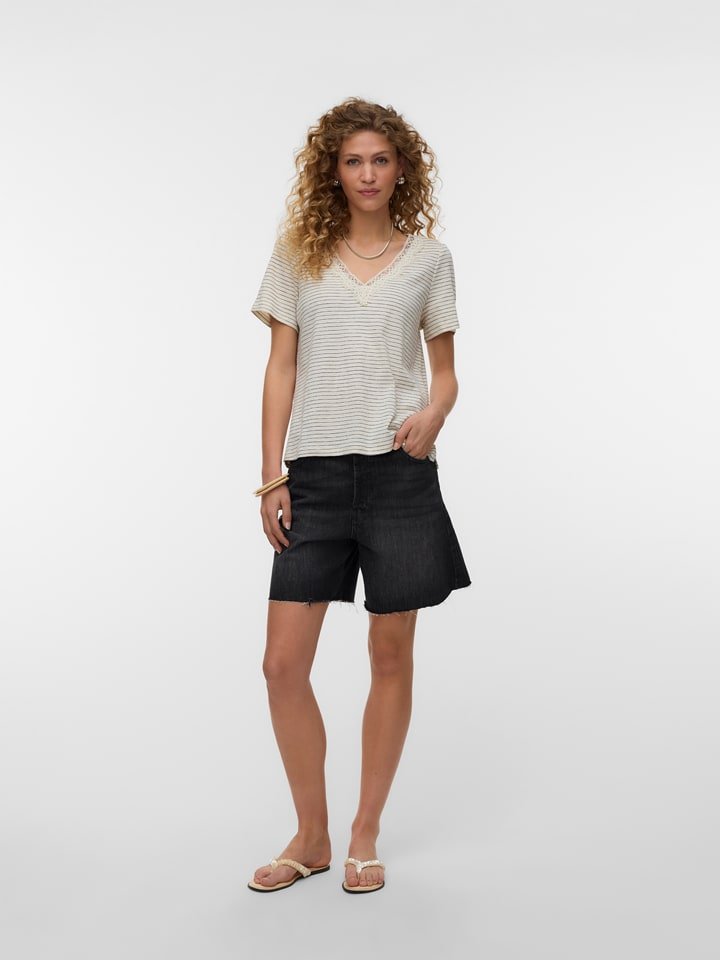 Vero Moda Bluzka w kolorze beżowym