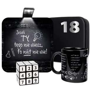 Zestaw Prezentowy dla Geniusza - prezent na 18 urodziny - prezent na 18stkę - Księgarnia OUTLET - miniaturka - grafika 1