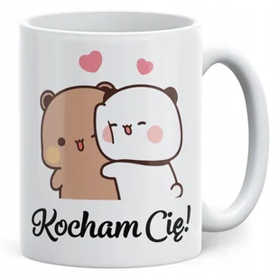 Kubek walentynkowy na Walentynki Kocham Cię Bubu Dudu Misie Prezent - Kubki Kubek walentynkowy na Walentynki Kocham Cię Bubu Dudu Misie Prezent - Kubki - miniaturka - grafika 1