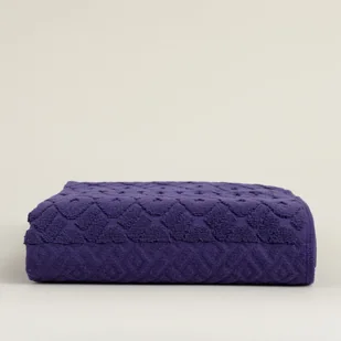 Ręcznik Lattice 70x140 cm deep violet - Ręczniki - miniaturka - grafika 1