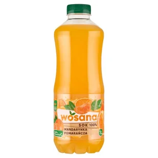 Wosana Sok 100 % mandarynka pomarańcza 1 l - Soki i napoje niegazowane - miniaturka - grafika 1
