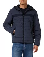 Kurtki męskie - Tommy Hilfiger Męska kurtka z kapturem GMD, pustynne niebo, 3XL, Pustynne niebo - miniaturka - grafika 1