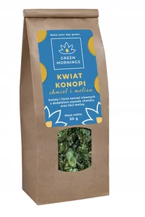 HERBATA ZIOŁOWA KWIAT KONOPI CHMIEL I MELISA 50G - Herbata - miniaturka - grafika 1