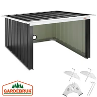 Roboty koszące - Garaż dla kosiarek automatycznych Antracyt 89x90x54cm - miniaturka - grafika 1