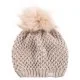 Czapki damskie - Czapka Deep Beige H4Z22-CAD014 83S (FF5-b) 4F - miniaturka - grafika 1