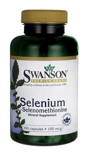 SWANSON Selen SeLECT 100mcg 300kaps - Witaminy i minerały - miniaturka - grafika 1