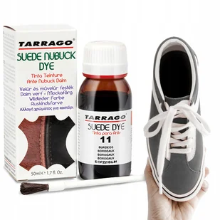 SZARA FARBA DO BUTÓW ZAMSZOWYCH SUEDE TARRAGO 50ml - Środki do obuwia i ubrań - miniaturka - grafika 1
