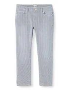 Spodnie damskie - Mexx Spodnie damskie, Niebieski/biały, 29 - miniaturka - grafika 1