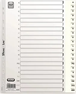 Elba Register Elba Strong-Line® Basic A4 PP hvid A-Å - Przekładki do segregatorów - miniaturka - grafika 1