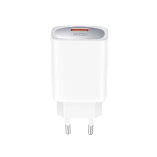 XO ładowarka sieciowa CE19 QC 18W 1x USB biała - Ładowarki do telefonów - miniaturka - grafika 1
