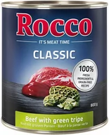 Mokra karma dla psów - Rocco Classic, 6 x 800 g - Wołowina z zielonymi żwaczami - miniaturka - grafika 1