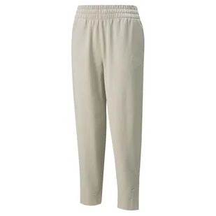 Damskie Spodnie PUMA HER HIGH-WAIST PANTS TR PUTTY 84709664 – Oliwkowy - Spodnie damskie - miniaturka - grafika 1