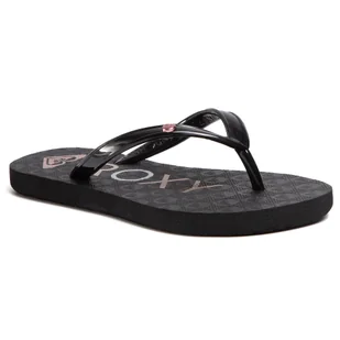 Roxy Japonki ARGL100286 Blk - Klapki i japonki damskie - miniaturka - grafika 1