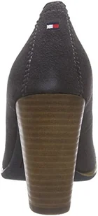 Tommy Hilfiger SM-BELINA 1B czółenka damskie, szary - szary Dark Shadow 098-37 eu - Czółenka - miniaturka - grafika 1