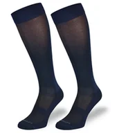 Skarpetki damskie - Podkolanówki jeździeckie SJC, granatowe, L, 43-46 - miniaturka - grafika 1