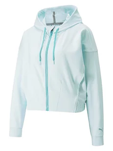 Puma Kurtka sportowa "Train Cloudspun" w kolorze turkusowym - Kurtki i kamizelki sportowe damskie - miniaturka - grafika 1