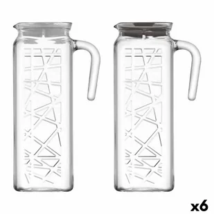 Dzbanek LAV Line przezroczysty kryształ (6 sztuk) (1,2 l) - Dzbanki i imbryki - miniaturka - grafika 1