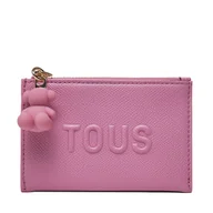 Etui na dokumenty i karty - Etui na karty kredytowe TOUS Brenda 2002106113 Różowy - miniaturka - grafika 1