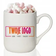 Kubki - FOTO KUBEK Z Twoim Własnym Dowolonym Nadrukiem Zdjęciem Napisem Logo Biały - miniaturka - grafika 1