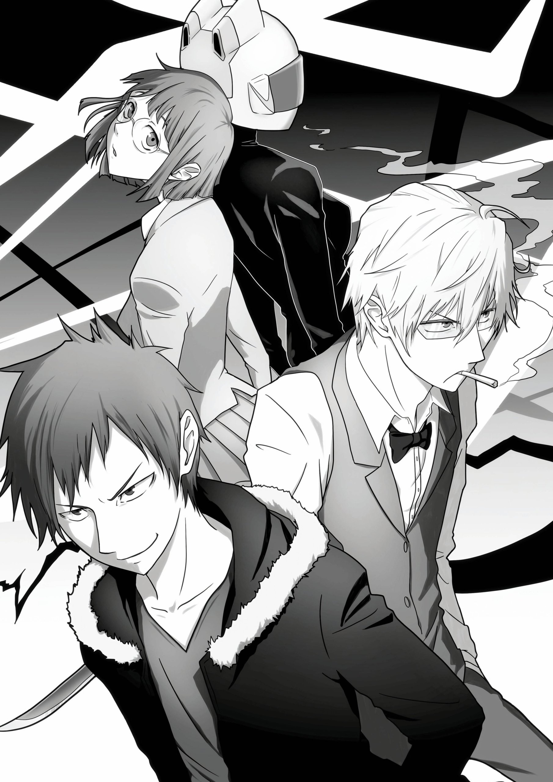 Plakat A1 anime manga Durarara!! Durarara Drrr!!