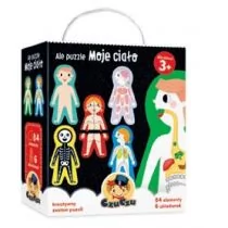Bright Junior Media Ale Puzzle Moje Ciało 3+ - Puzzle - miniaturka - grafika 1