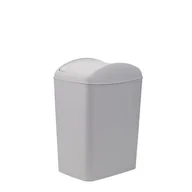 Kosze na śmieci - Kosz uchylny Slim 10 l 28318 szary - miniaturka - grafika 1
