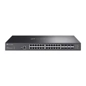 Switche - TP-Link Omada SX3832 Zarządzany L2/L2+ 10G Ethernet (100/1000/10000) 1U Czarny - miniaturka - grafika 1