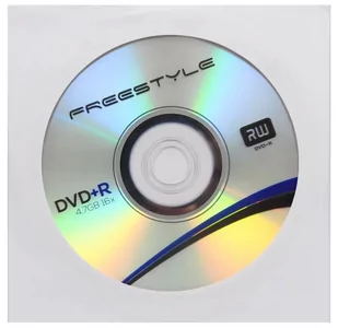 Omega Płyta Freestyle DVD+R 4.7GB 16x Koperta - Nośniki danych - miniaturka - grafika 1
