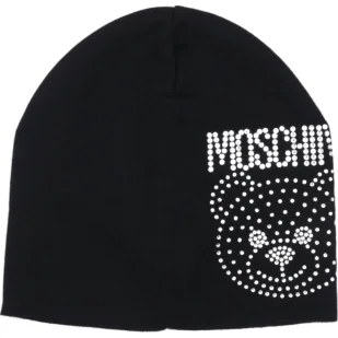 Moschino Wełniana Czapka - Czapki damskie - miniaturka - grafika 1