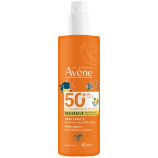 Avene Sun, bardzo wysoka ochrona przeciwsłoneczna, spray dla rodziny, SPF 50+, 400 ml - Balsamy i kremy do opalania - miniaturka - grafika 1