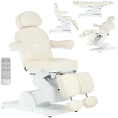 Fotele kosmetyczne - Fotel kosmetyczny elektryczny do salonu kosmetycznego pedicure regulacja 5 siłowników Miles - miniaturka - grafika 1